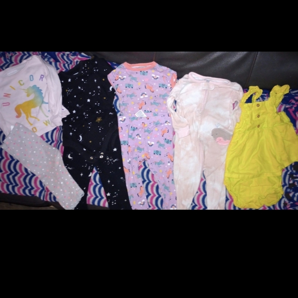 Girls Assorted Clothes Size 12M